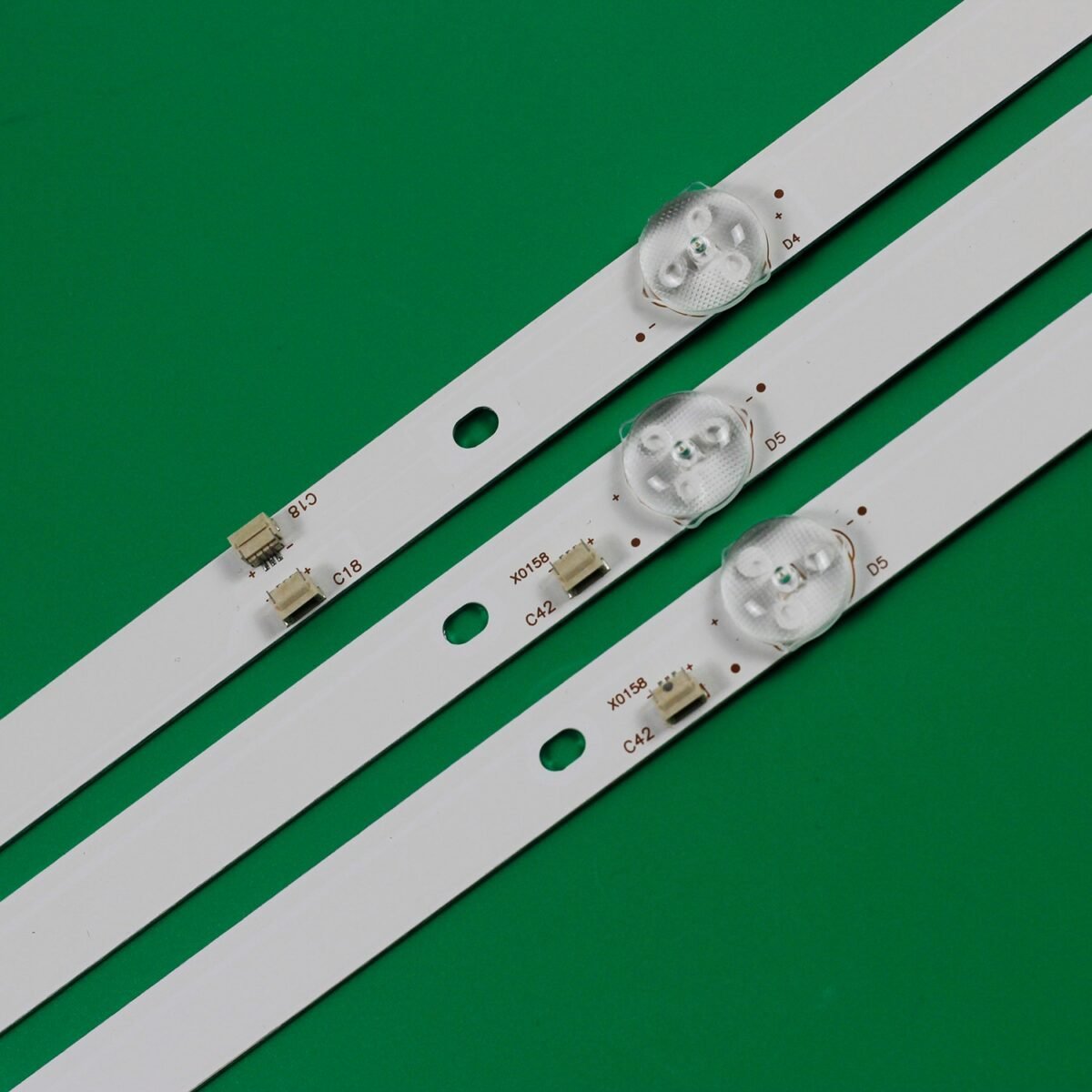 KIT TIRAS DE LED para TV SILVER JS-D-JP385DM-071EC, JS-D-JP385DM-062EC  IP-LE411061 - IP-LE410920 - Imagen 3