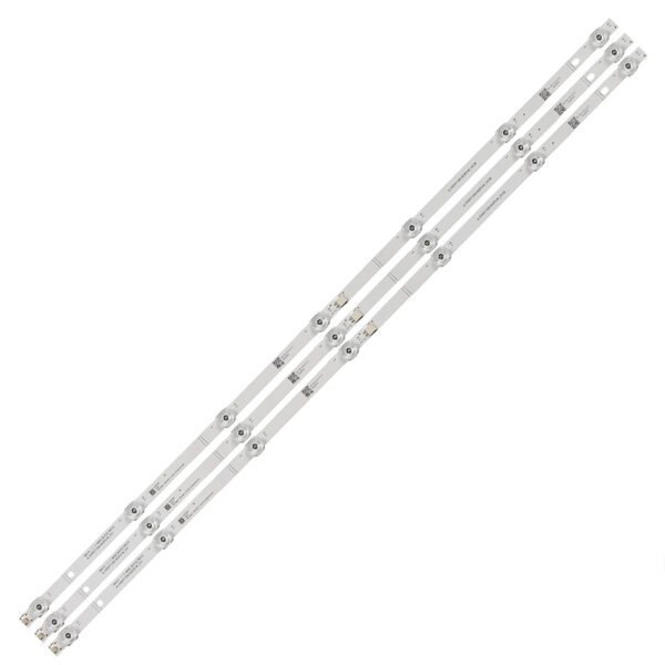 KIT TIRAS DE LED para Hisense 43A6101EE H43BE7000 H43B7100 H43B7100UK HL 43J802 SVH425A05 JL.D42571330-003FS-M-V01