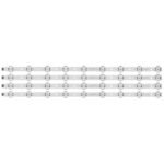 KIT TIRAS DE LED para LG 65UM6900PUA 65UK6300 65UK6470PLC 65UK6400PLF 65UK6300PUE 65uk6300PLB EAV64013801 EAV64013802 EAV63993002
