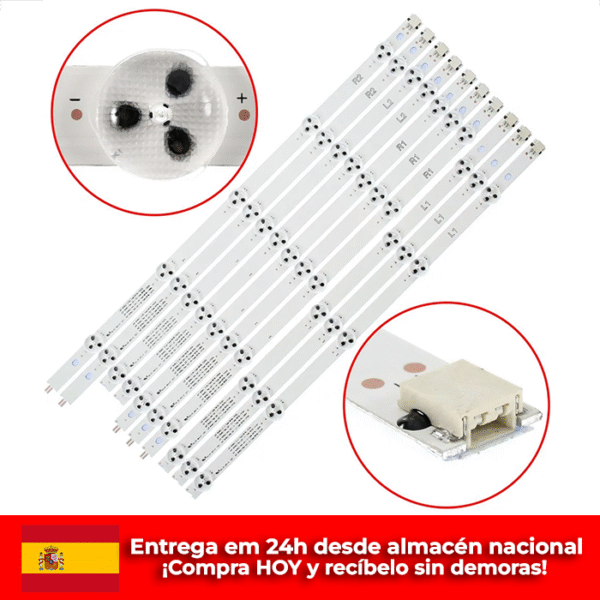 TIRAS LED LG 42" LC420DUE 42LA620S 42LN613V 42LN5400 42LA620V LC420DUE 42LA620S 42LN540S-R2 42LN542V 1385A 1386A