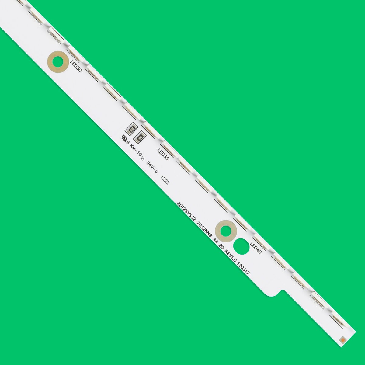 KIT TIRAS DE LED para Samsung UA32ES5500 UE32ES6100 UE32ES5530W UE32ES5507 V1GE-320SM0-R1 32NNB-7032LED-MCPCB - Imagen 5