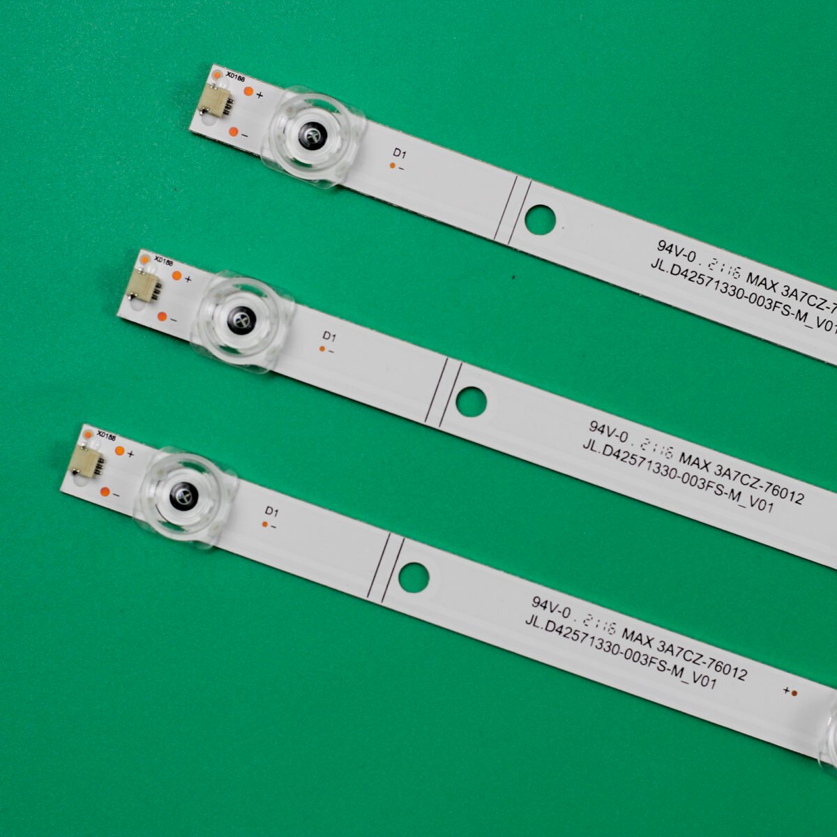 KIT TIRAS DE LED para Hisense 43A6101EE H43BE7000 H43B7100 H43B7100UK HL 43J802 SVH425A05 JL.D42571330-003FS-M-V01 - Imagen 6