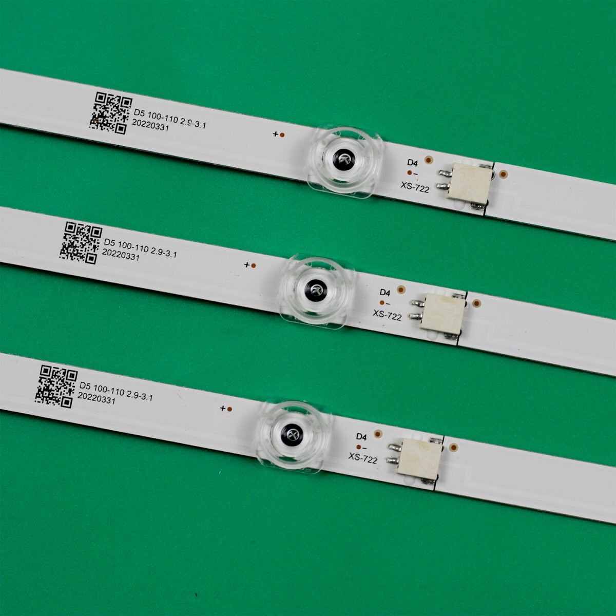 KIT TIRAS DE LED para Hisense 43A6101EE H43BE7000 H43B7100 H43B7100UK HL 43J802 SVH425A05 JL.D42571330-003FS-M-V01 - Imagen 5