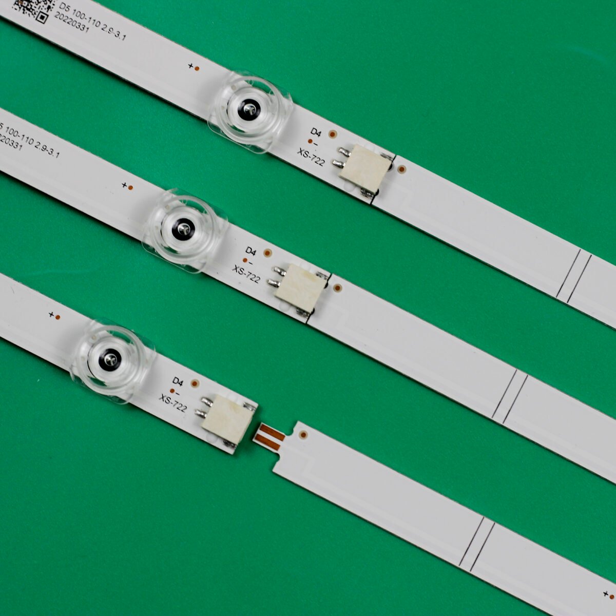 KIT TIRAS DE LED para Hisense 43A6101EE H43BE7000 H43B7100 H43B7100UK HL 43J802 SVH425A05 JL.D42571330-003FS-M-V01 - Imagen 3