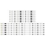 KIT TIRAS DE LED para UA40F6300 UA40F6400 UA40F6700 UE40F5500 UE40F6105 UE40F6170 UE40F6330AK UE40F6475SB