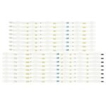 KIT TIRAS DE LED para SAMSUNG UE50JU6800 UE50JU6850 UE50JS7200 UN50JS7000