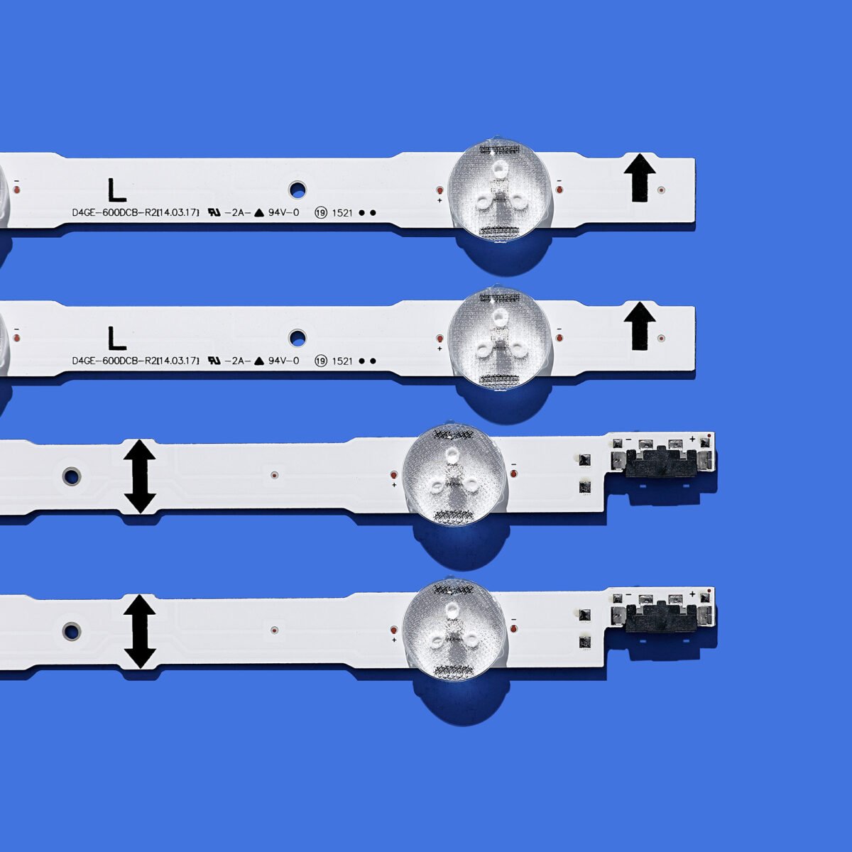KIT TIRAS DE LED para UE60J6200AW UE60H6300 UE60J6240AK UE60H6270 UE60J6240 UE60H6250 UE60H6200 BN96-30433A HG60ND470 - Imagen 7