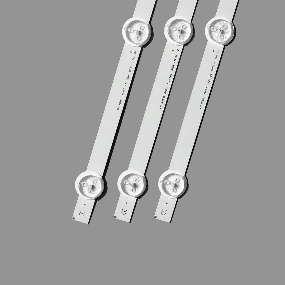 KIT TIRAS DE LED para 47LA615S 47LA615V 47LA620S 47LA620V 47LA621S 47LA621V 47LA616V 47LN570S 47LN5708 47LN570R - Imagen 3