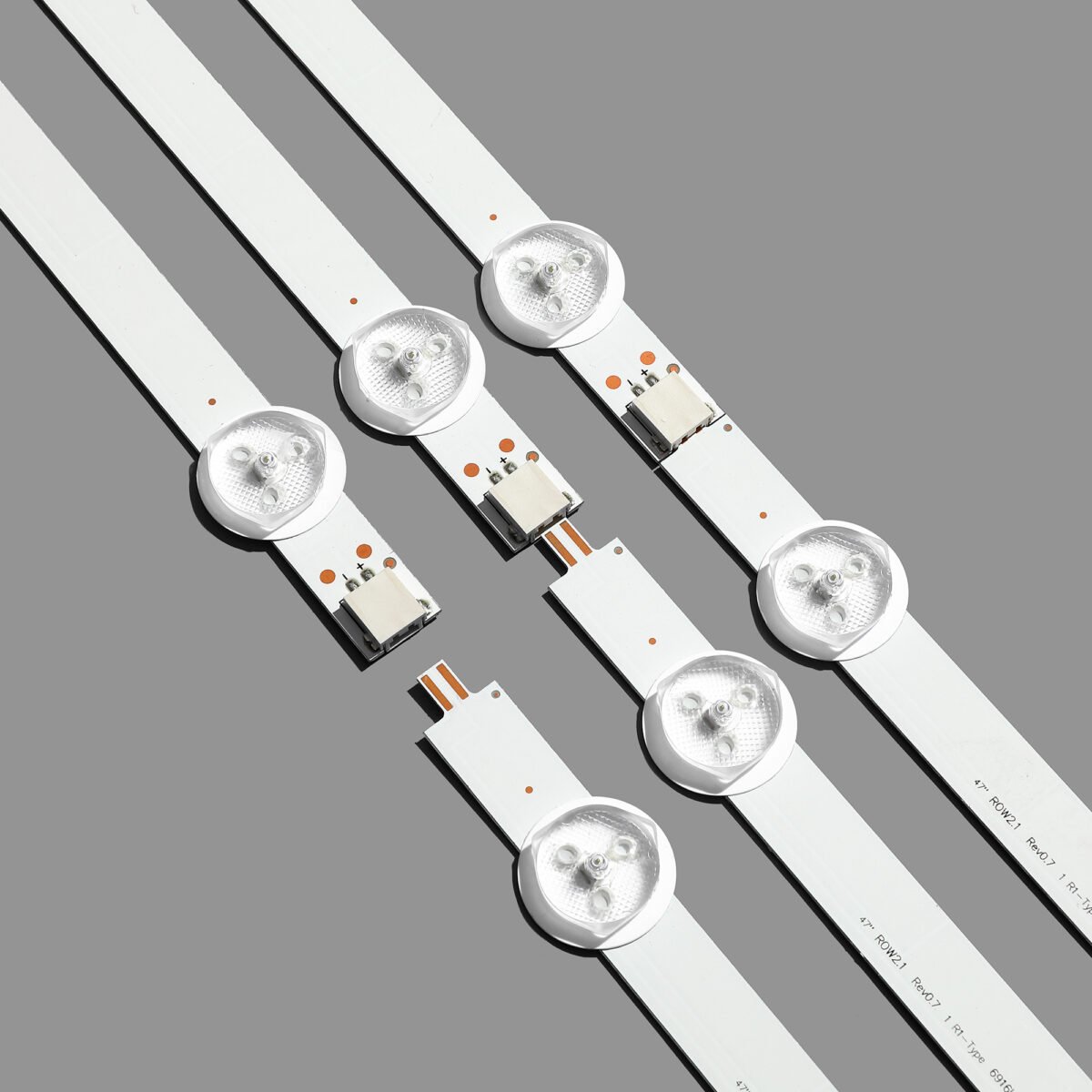 KIT TIRAS DE LED para 47LA615S 47LA615V 47LA620S 47LA620V 47LA621S 47LA621V 47LA616V 47LN570S 47LN5708 47LN570R - Imagen 5