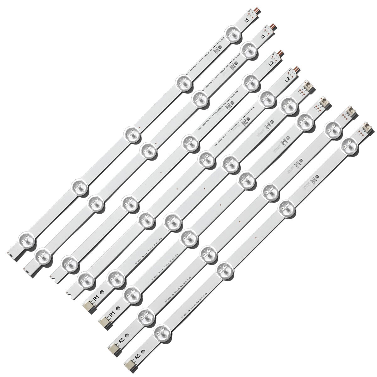 KIT TIRAS DE LED para LG 37LN540U 37LA613V 37LA615V 37LN540B 37LN540R 37LN540S LATWT370R 37LN541U 6916L-1137A 6916L-1138A