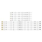 KIT TIRAS DE LED para SAMSUNG 40" D4GE-400DCA-R1 UE40H6500 UE40H5500 UE40H6200 UE40H5100