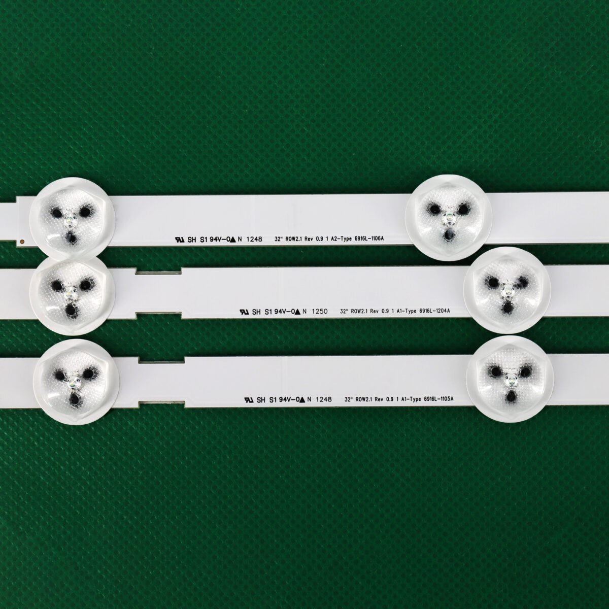 KIT TIRAS DE LED para TV LG 32'' 6916L-1295A 6916L-1426A 1437A 32LN520B 6916L-1106A 6916L-1105A 32LN570V 32LN545B 32LN5180 - Imagen 6