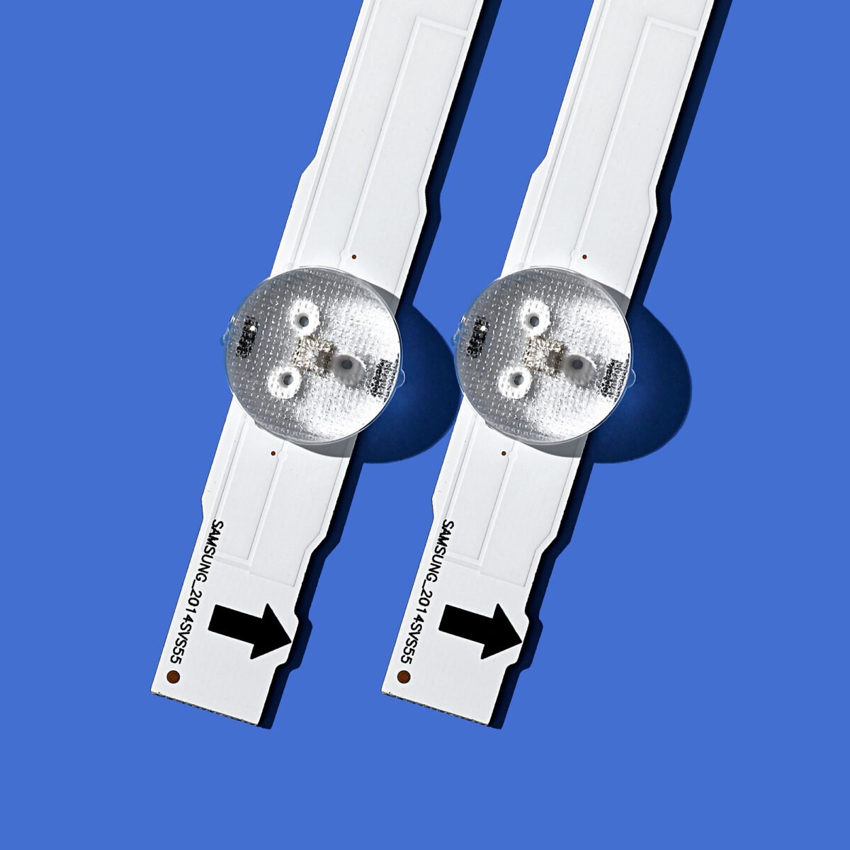 KIT TIRAS DE LED para UE55H6400, UE55J5510, UE55J5200, UE55J5600, UE55J6300, UE55H6350, UE55H6670, 2014SVS55, 3228, D4GE-550DCA-R3 - Imagen 2