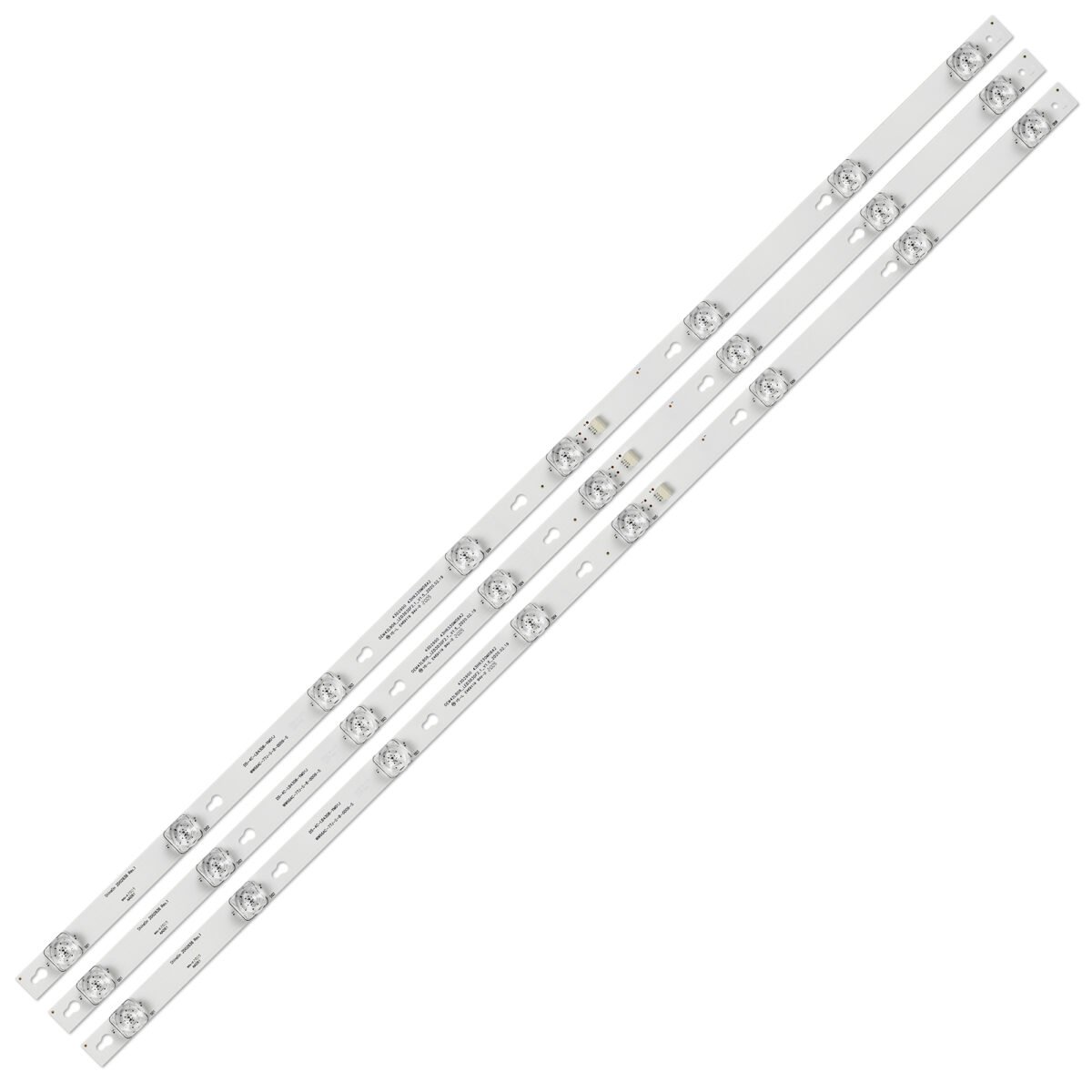KIT TIRAS DE LED para 43UC6306 43UC6406 43U67EBC OEM46LB06 43UC6316 43UC6326 43UD6206W 43UD6236W 43UT6006 43UV6206W