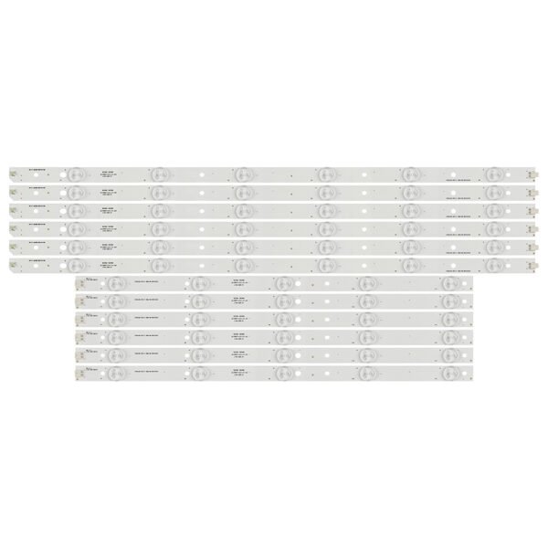 KIT TIRAS DE LED para LE50U7876 TPT500DK GJ-2K15-D2P5-500-D612 V3 R 50PUF6061/12/T3 50PUH6300/12 50PUH6400/88 50PUT6400/60 50PUK6400