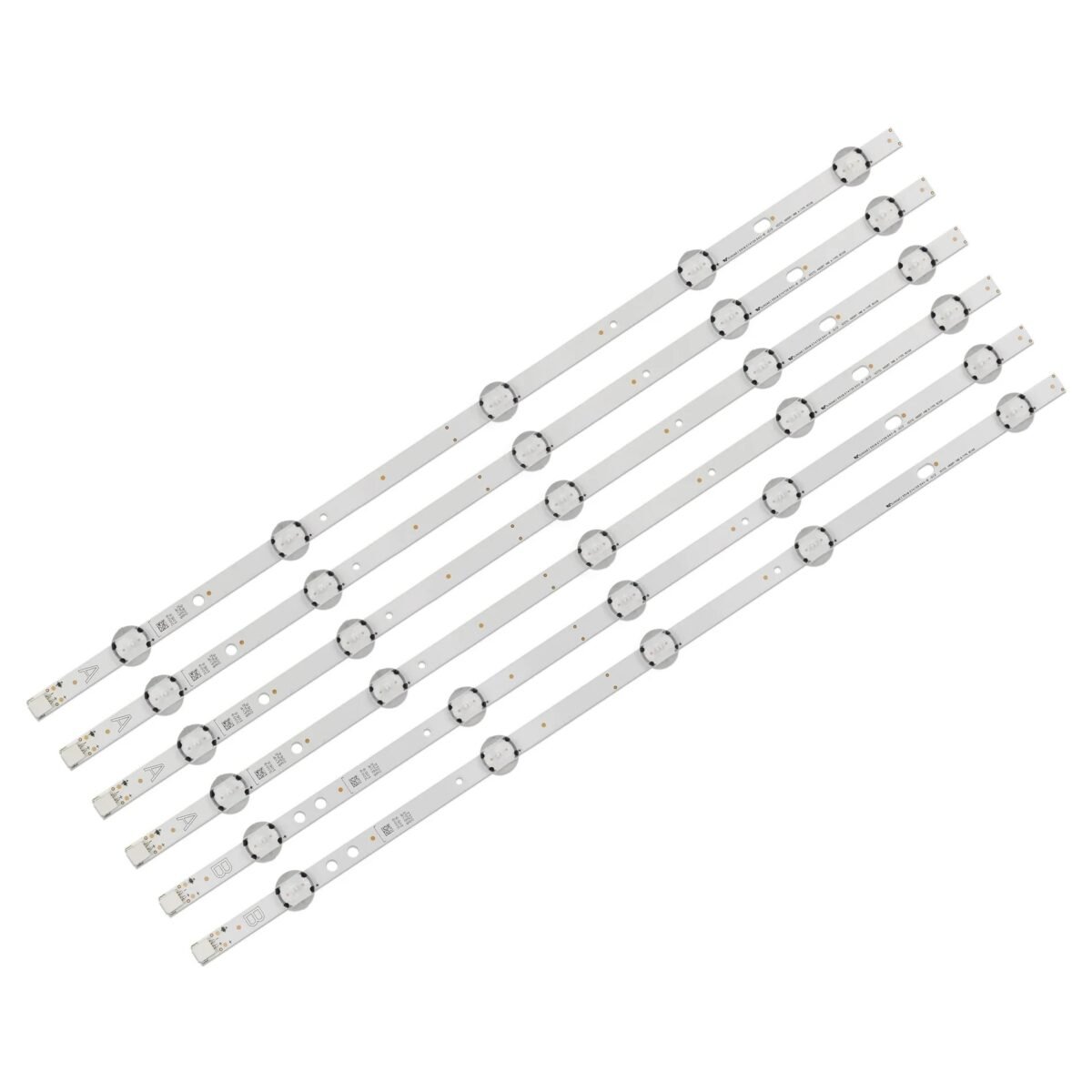 KIT TIRAS DE LED para TOSHIBA 49L2863DG TX-49DS352E 49L3863DB 49L3653DB LT-49C790 LT49V4200 LT-49C670 49AO4USB SVV490A32A SVV490A59A