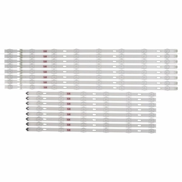 KIT TIRAS DE LED para UA60KU6000W UN60KU6300 UE60JU6000 UE60KU6000 V5DU-600DCA 600DCB-R1 BN96-39663A