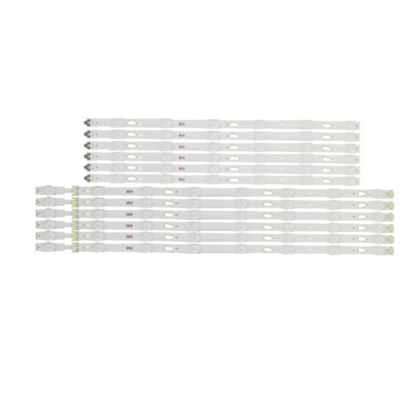 KIT TIRAS DE LED para Samsung UE55MU6120K UE55JU6410 UE55JU6400 UE55JU6000 UE55JU6000W UE55MU6179 UE55MU6120K UE55JU6570U UE55JU6450U