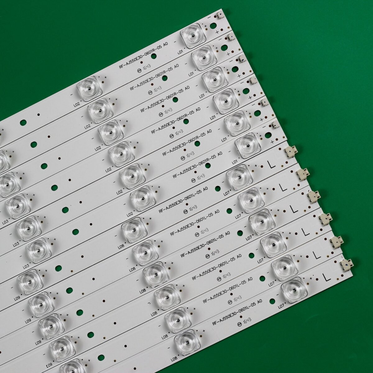 KIT TIRAS DE LED para Sharp LC-55CFE6241K LC-55CFE6241E 55CUF8462ES LC-55CUF8472ES LC-55CUF8372ES 55CUF8372KS LC-55CFE6452E 55CUG8462ES - Imagen 4