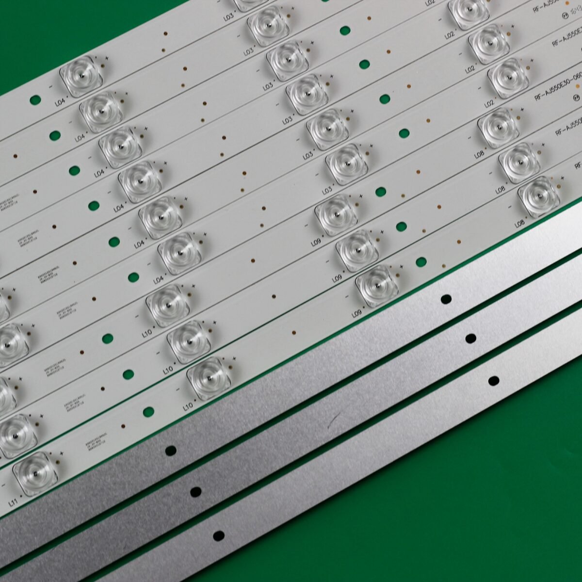 KIT TIRAS DE LED para Sharp LC-55CFE6241K LC-55CFE6241E 55CUF8462ES LC-55CUF8472ES LC-55CUF8372ES 55CUF8372KS LC-55CFE6452E 55CUG8462ES - Imagen 5