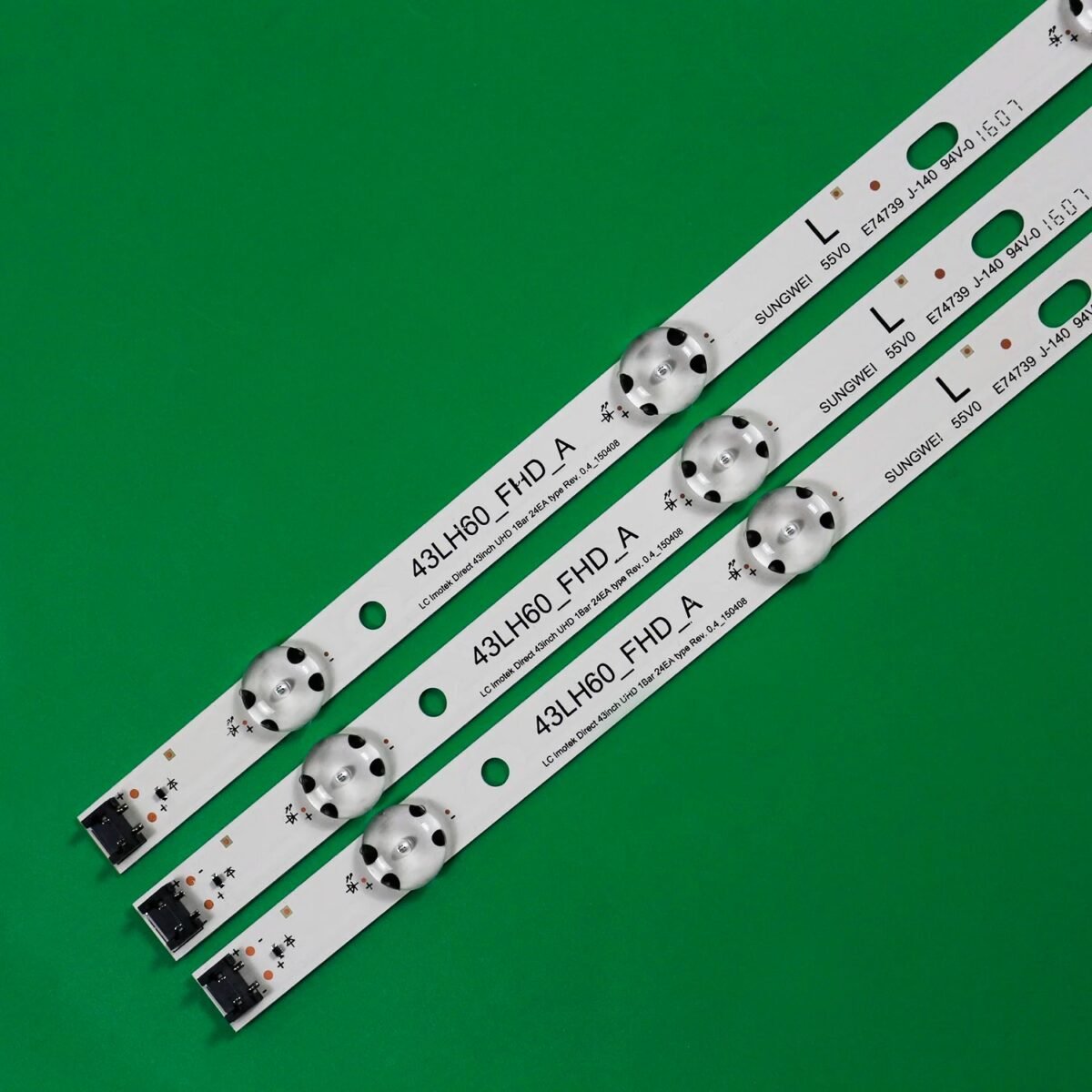 TIRAS LED LG 43" 43UH610A 43UF640V 43UH6030 43UF640 UF64_UHD_A 43LH60_FHD_A 43UF6407 43UH610V 43UH619V 43UH620V 43UF6409 43UF6400 - Imagen 4