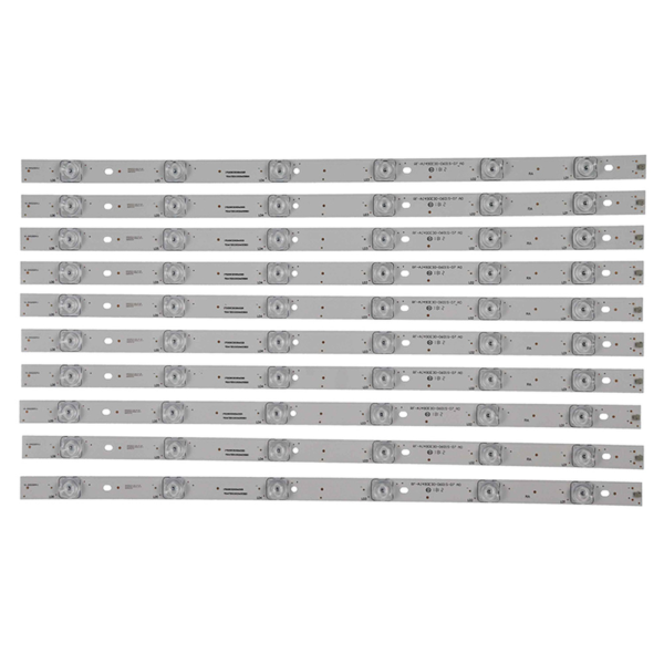 KIT TIRAS DE LED para Sharp 49''TV 6 RF-AJ490E30-0601S-07 A0 AJ490E32 02 A2 LC-49CUG8362KS 49CUF8372ES 49CUF8462ES