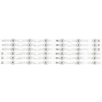 KIT TIRAS DE LED para Samsung UE50TU7190 UE50TU7100 UN50TU8000 UN50TU8200 UN50TU7000 UE50TU8000 UE50TU7000 BN96-50317A 50318A