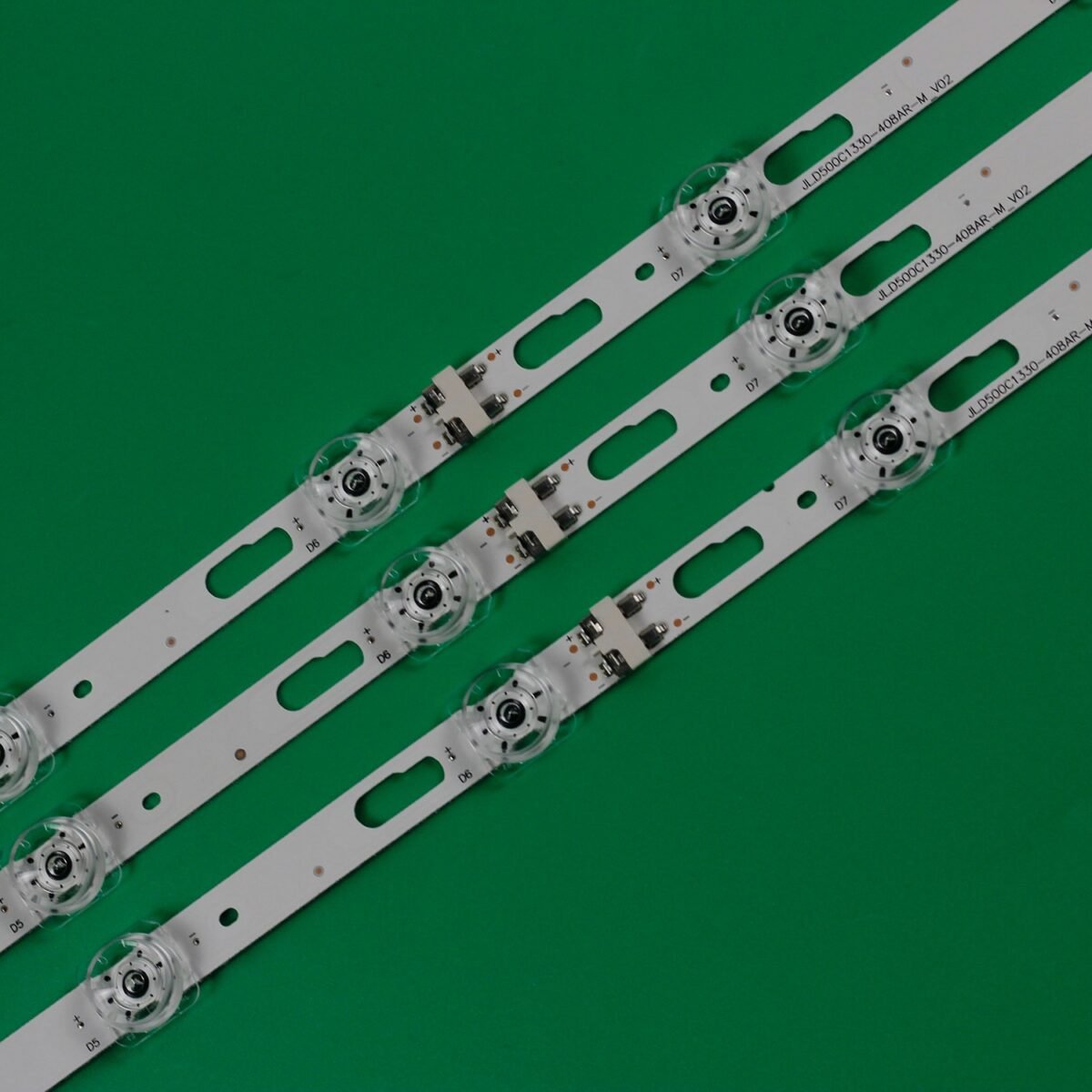 KIT TIRAS DE LED para Samsung UE50TU7190 UE50TU7100 UN50TU8000 UN50TU8200 UN50TU7000 UE50TU8000 UE50TU7000 BN96-50317A 50318A - Imagen 4