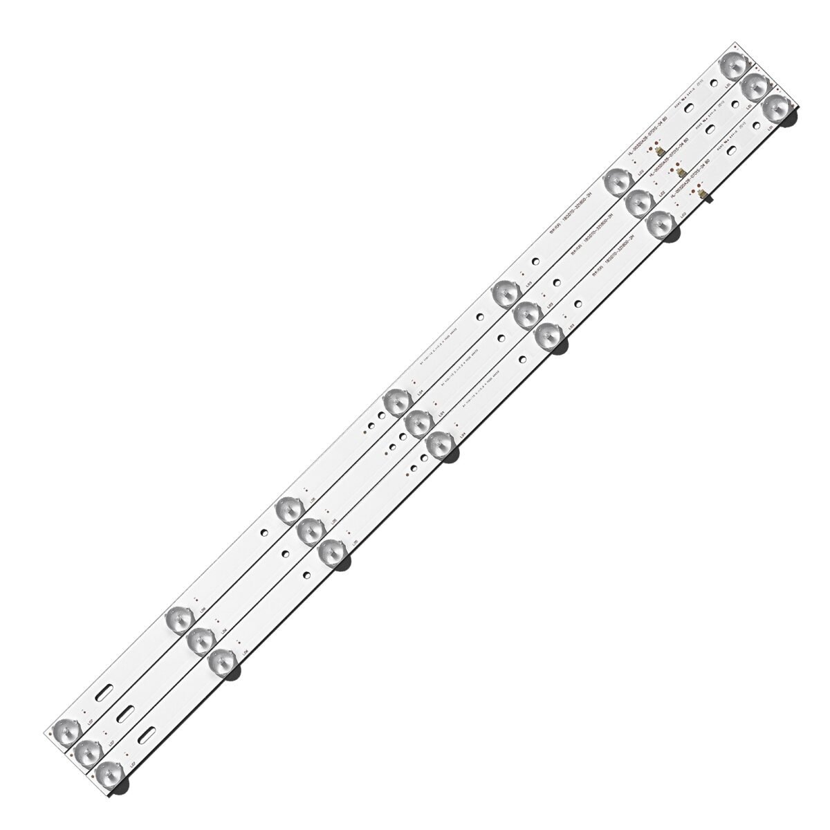 KIT TIRAS DE LED para HL-00320A28-0701S-04 303CX320031 ZDCX32D07-ZC14FG-05 32LEM 32LEX H32B7000K S3201EL
