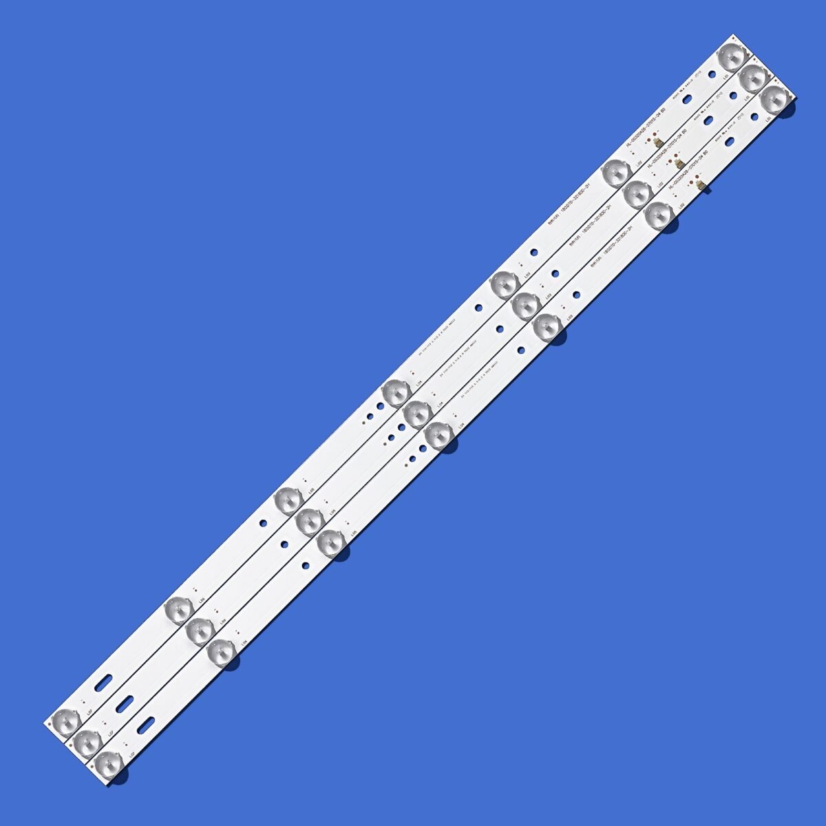 KIT TIRAS DE LED para HL-00320A28-0701S-04 303CX320031 ZDCX32D07-ZC14FG-05 32LEM 32LEX H32B7000K S3201EL - Imagen 3