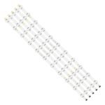 KIT TIRAS DE LED para LG 75UK6200PLB, 75UN8570AUD, 75UN706LD, 75UP80006LR, 75up70PUD, 75UN6950ZUD, 75UM7580PVA, 75UN8570PUC, 75UN7370AUH
