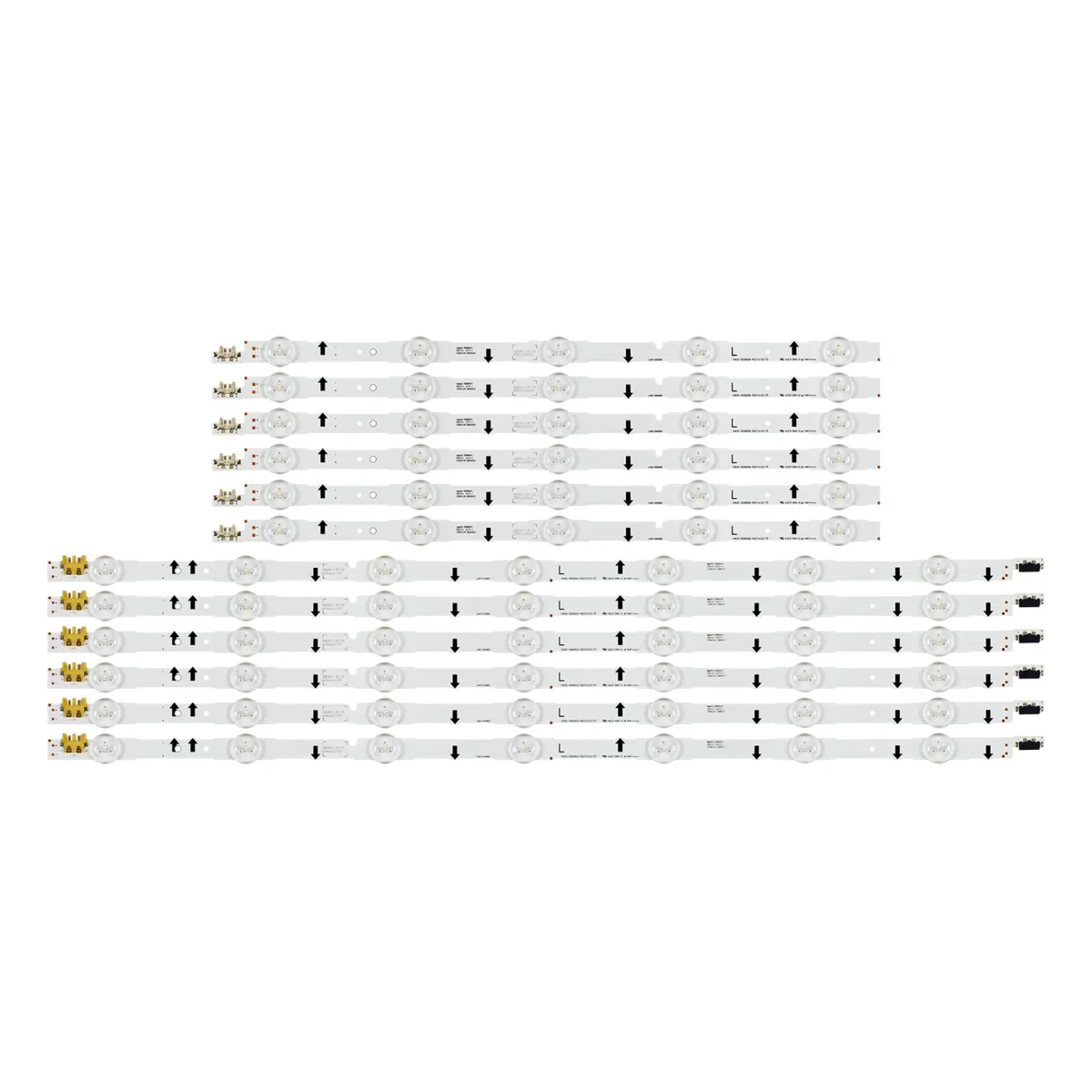 KIT TIRAS DE LED para UN50H5800 2014SVS50 D4GE-500DCA-R2 D4GE-500DCB-R2 UE50H6350 UN50J5500AF UE50H6200 UE50H5000 UE50H5030