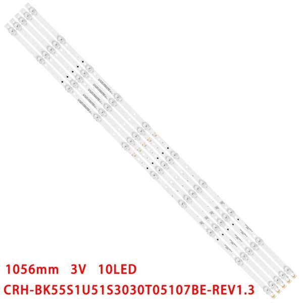 KIT TIRAS DE LED para H55A6100, H55A6100UK, H55A6120, H55A6200, H55A6200UK, H55A6250UK, H55AE6000, HZ55A67, HZ55H55, HZ55A65