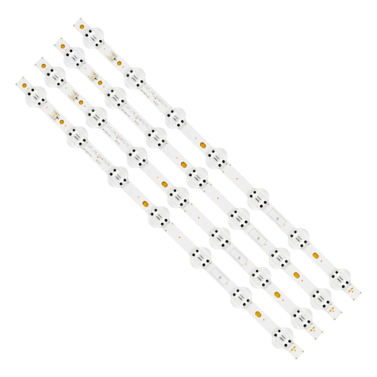 KIT TIRAS DE LED para 50UN6950ZUF, 50UM7500PSB, 50UM7360PSA, 50UM7510PSB, 50UM7600PLB, Trident_50UM73, NC500DQG-VXHX3, EAY6459201