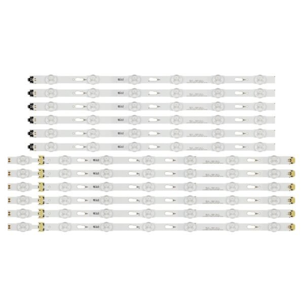 KIT TIRAS DE LED para UA50JU7000 UE50JU6400 UN50MU6070 UE50JU6400k UN50JU7100FXZA V5DU-500DCA-R1 500DCB BN96-34795A BN96-34796A