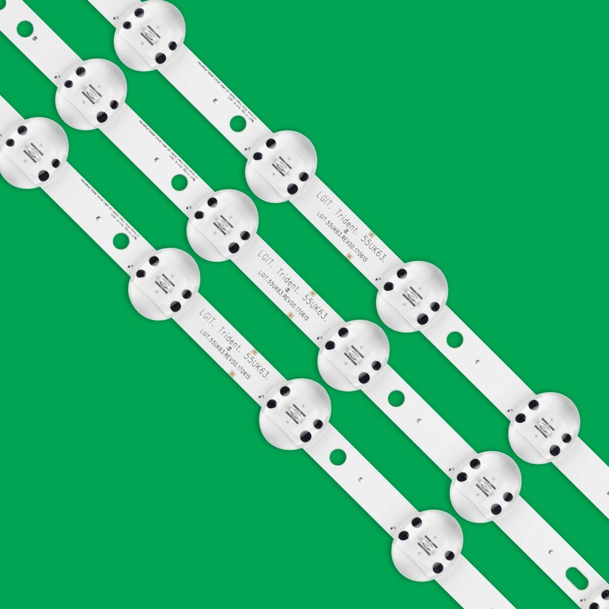 KIT TIRAS DE LED para 55UK6350PSC, 55UK6300YVB, 55UK6200PLA, 55UK6200, 55UK6350, 55UK6350PUC, 55UK6550, 55UK6300PJF - Imagen 3