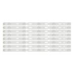KIT TIRAS DE LED para GRUNDIG, 40VLE6520BL, 40VLX7000BP, 40VLE565BG, 40VLE8120BG, 40-LB-M520, 40VLE4421BF, 40vle685gb, 40VLE565BG