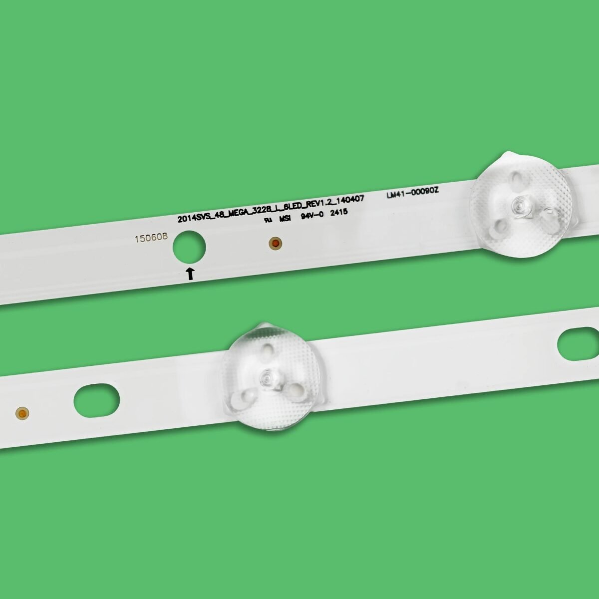 KIT TIRAS DE LED para UN48H4005AF UE48H4200 2014SVS_48_MEGA_3228_R_5LED L_6LED CY-HH048AGLV1H UE48H4273SS - Imagen 4