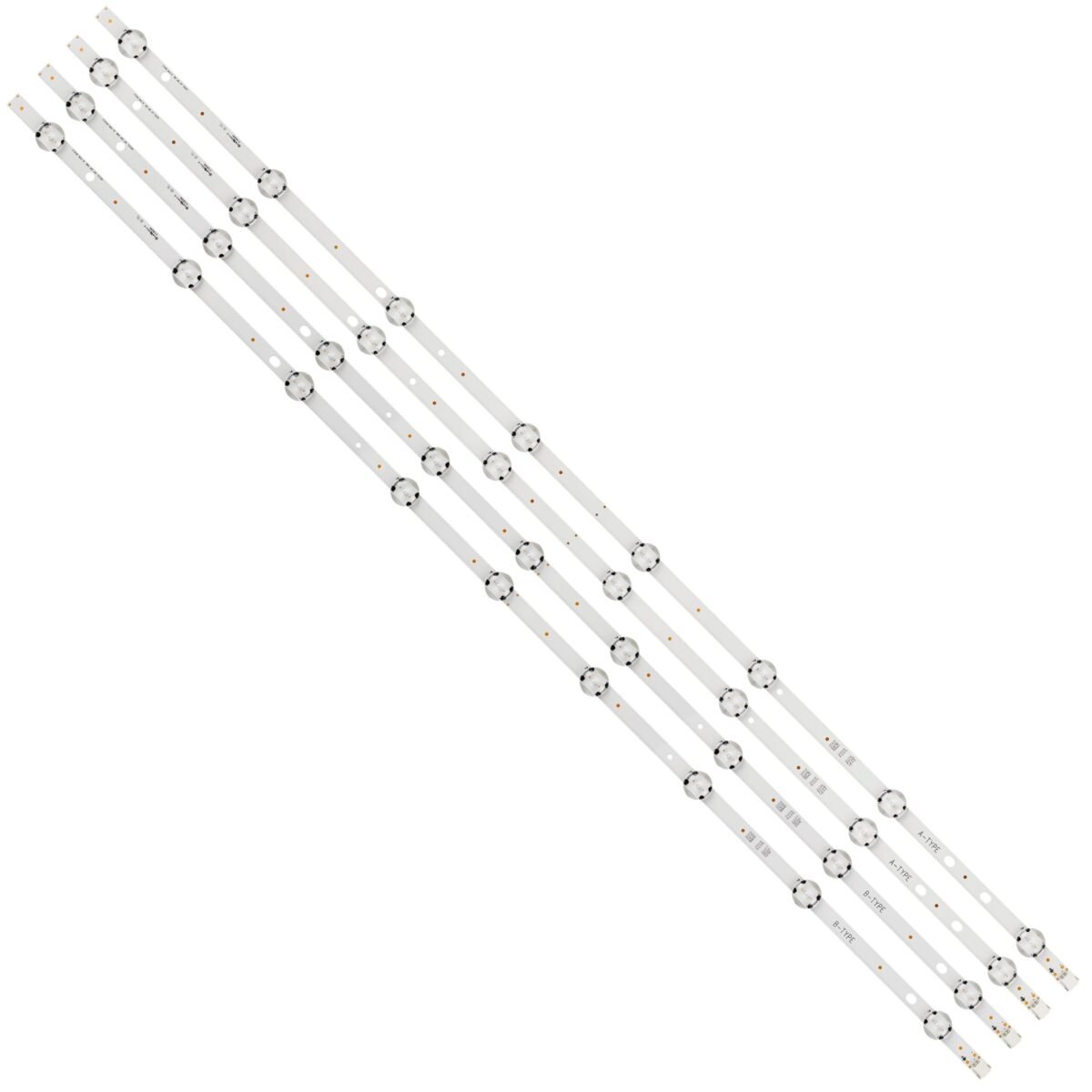 KIT TIRAS DE LED para 43UL5A63DB VES430QNDL-2D-V12 43U6763DA 43U5766DB 43U6663DB VESTEL 43" DRT UHD A B-TYPE
