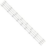 KIT TIRAS DE LED para 43UL5A63DB VES430QNDL-2D-V12 43U6763DA 43U5766DB 43U6663DB VESTEL 43" DRT UHD A B-TYPE