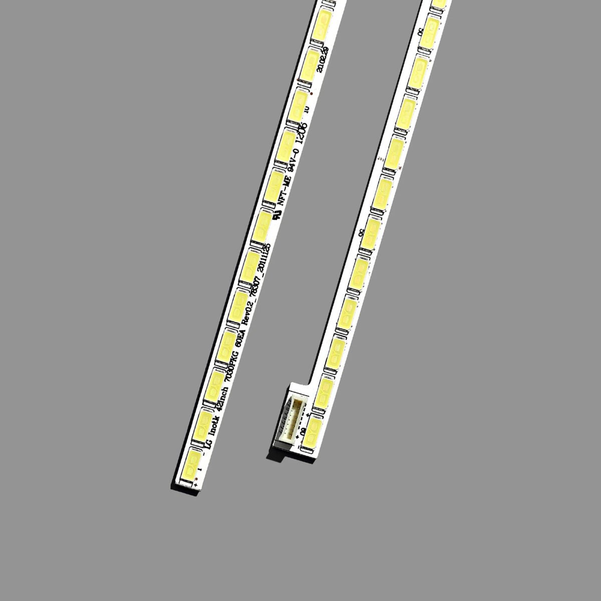 KIT TIRA DE LED para 42LS570T T420HVN01.0 74.42T23.001 7030PKG 60ea 42LS5600 42LS560T 42LS570S 42LS575S | 8 Pinos - Imagen 4