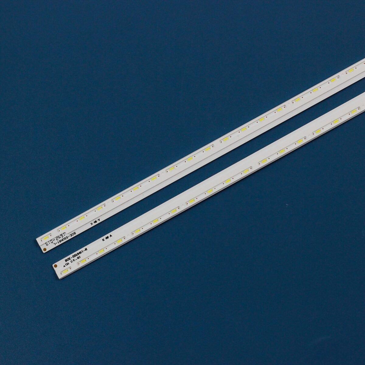 KIT TIRAS DE LED para 55LH6047, 55LH630V, 55UH6030, 55UH6090, 55LH640V, MAK63247001, MAK63747401, BOE-55UH61, CSOT-55LH65-R L - Imagen 2