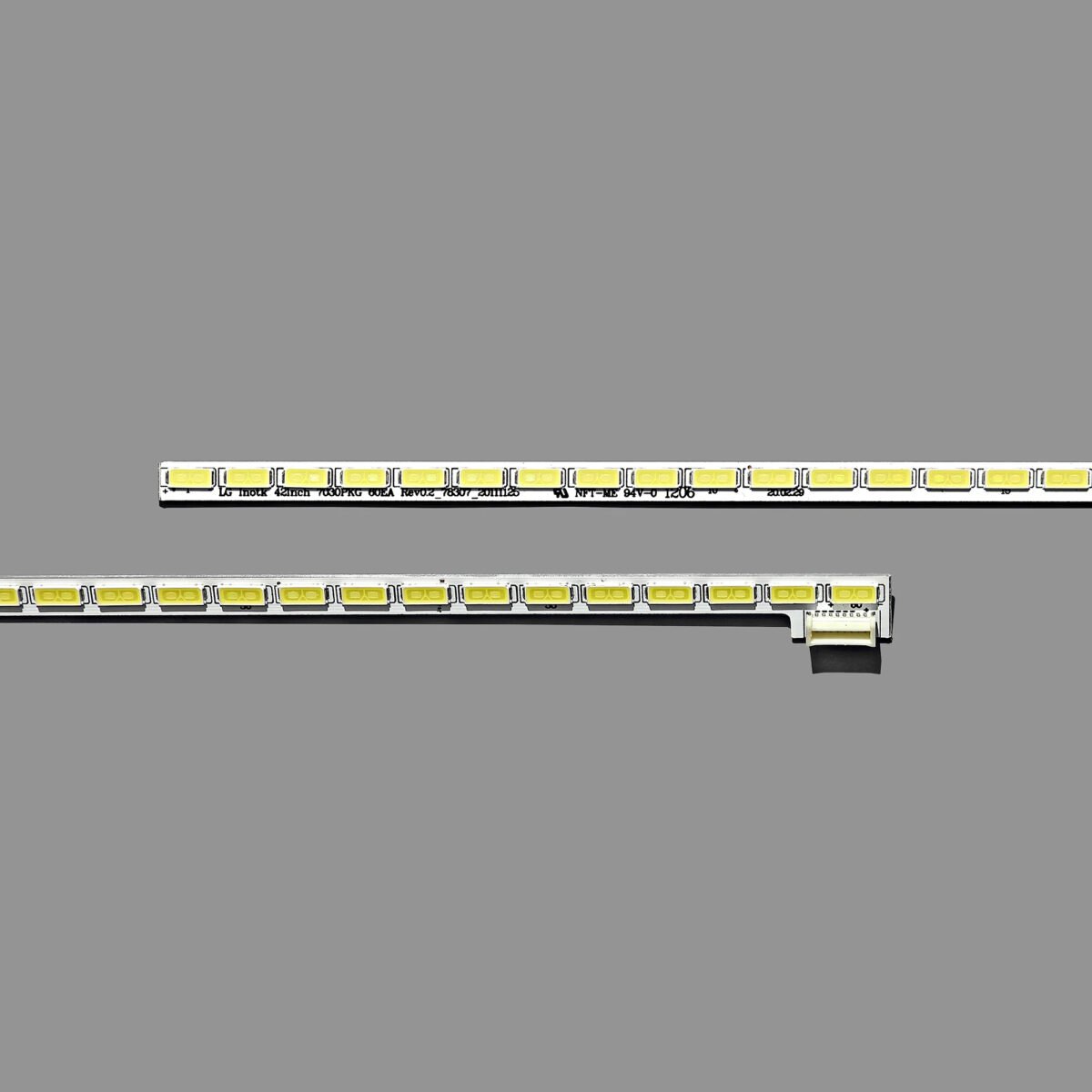 KIT TIRA DE LED para 42LS570T T420HVN01.0 74.42T23.001 7030PKG 60ea 42LS5600 42LS560T 42LS570S 42LS575S | 8 Pinos - Imagen 3
