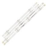 KIT TIRAS DE LED para RF-BS400S30-0701S-10 A2 C400F18E1CG01 C400F18E1CG02 LGU40D5TN