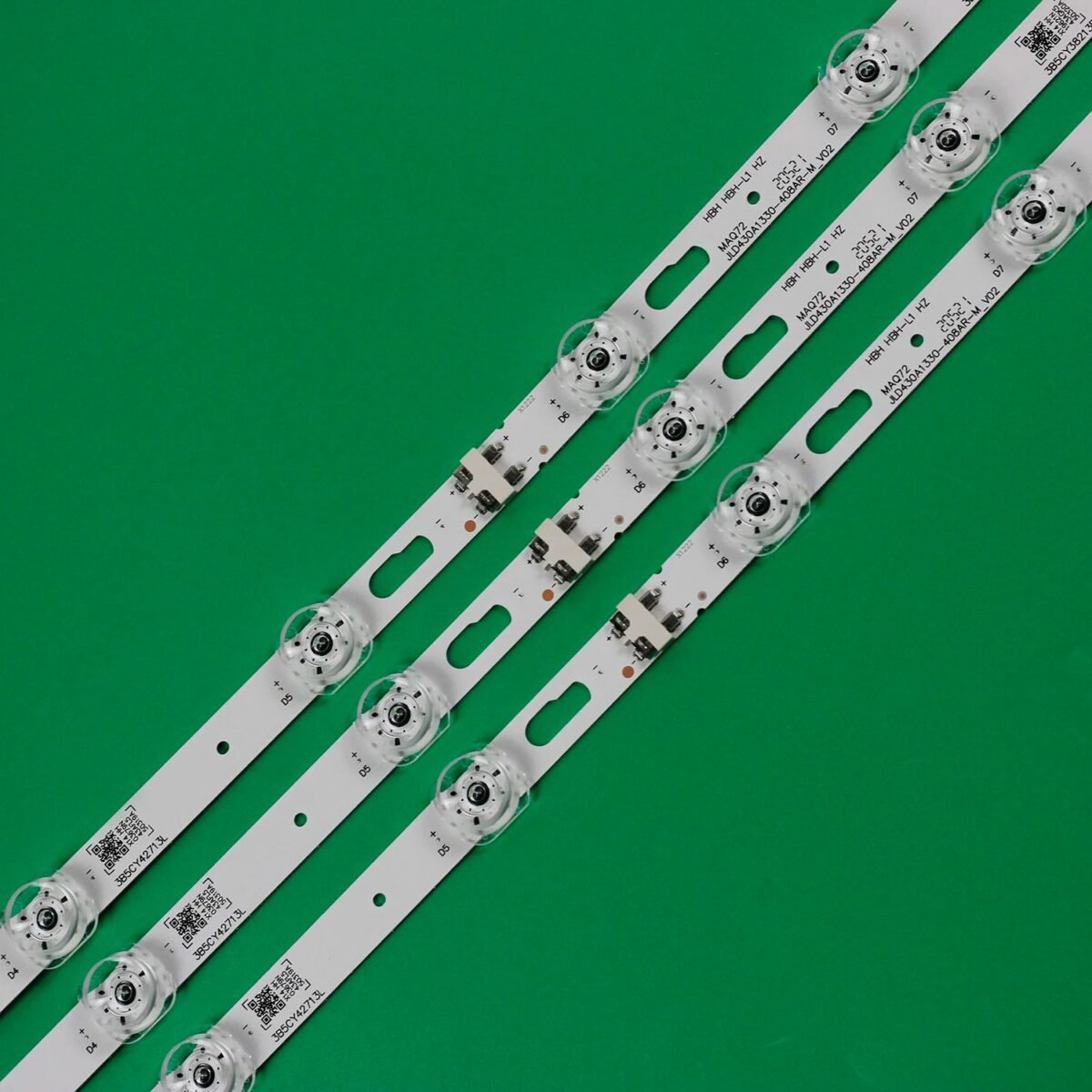 KIT TIRAS DE LED para UE43TU7090U, UE43TU8070U, UE43TU7100K, UE43TU8000, UA43TU7000, UA43TU8000, GU43TU8079U, CY-GT043HGAY1V - Imagen 4
