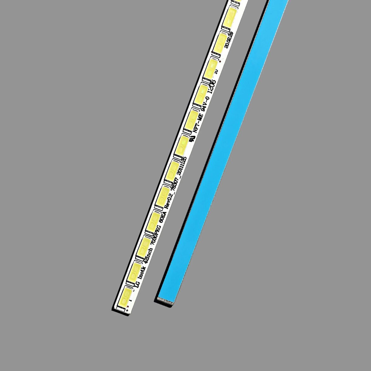 KIT TIRA DE LED para 42LS570T T420HVN01.0 74.42T23.001 7030PKG 60ea 42LS5600 42LS560T 42LS570S 42LS575S | 8 Pinos - Imagen 2