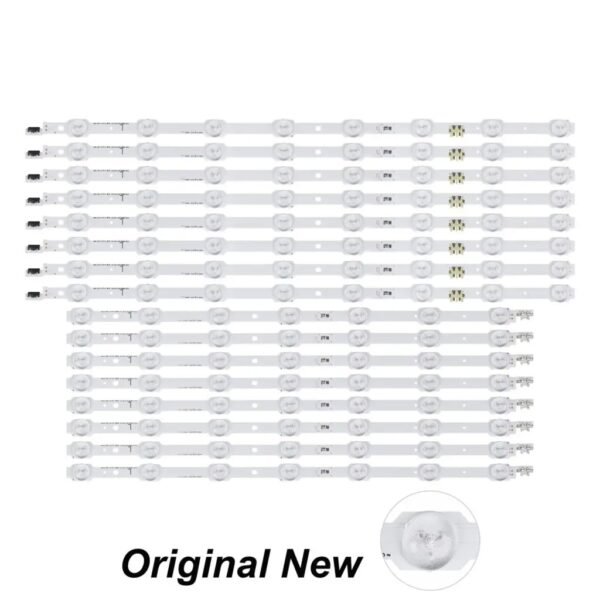 KIT TIRAS DE LED para DCGE-550DCB-R5 DCGE-550DCA-R5 BN96-33494A para SAMSUNG 55 "TV UN55HU7250 UE55HU7100U UA55HU7200W UN55HU7200 55HU7100