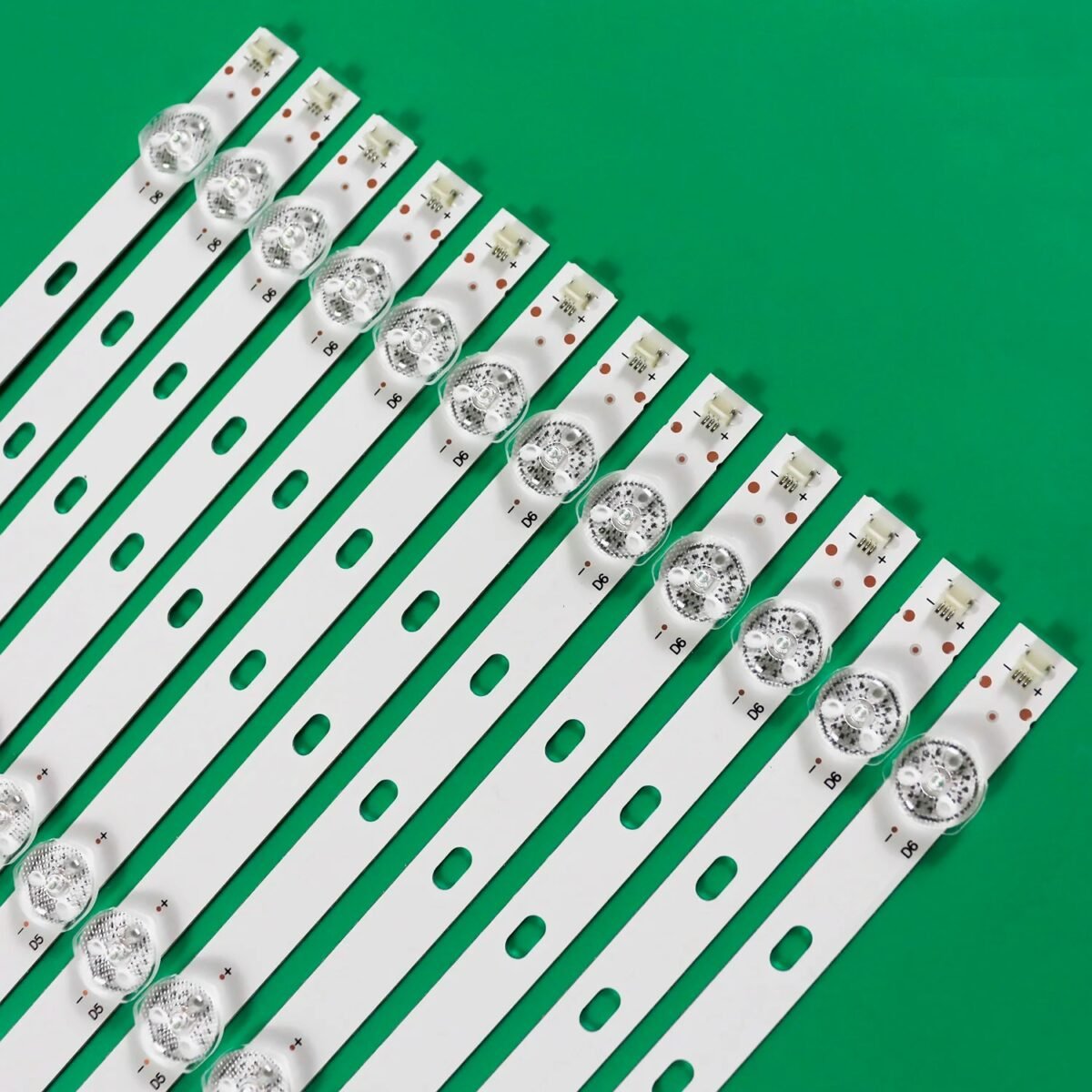 KIT TIRAS DE LED para SBA SL65V3 65C9 DLED65HD 12X6 1003 DLED65KJAH 12X6 E177671B PEC BPM2V0 1733 KJ65D06-ZC22AG-03 - Imagen 6