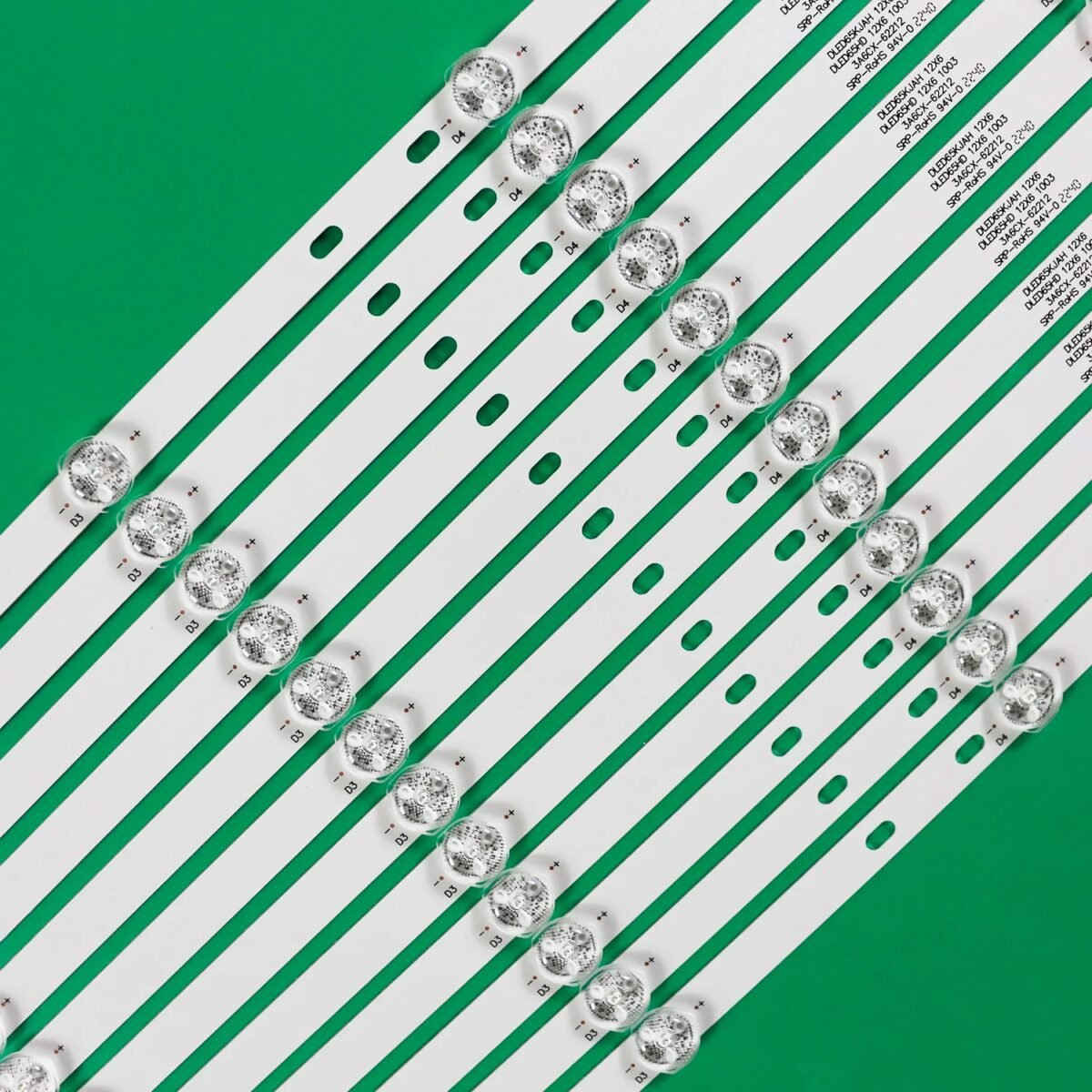 KIT TIRAS DE LED para SBA SL65V3 65C9 DLED65HD 12X6 1003 DLED65KJAH 12X6 E177671B PEC BPM2V0 1733 KJ65D06-ZC22AG-03 - Imagen 3