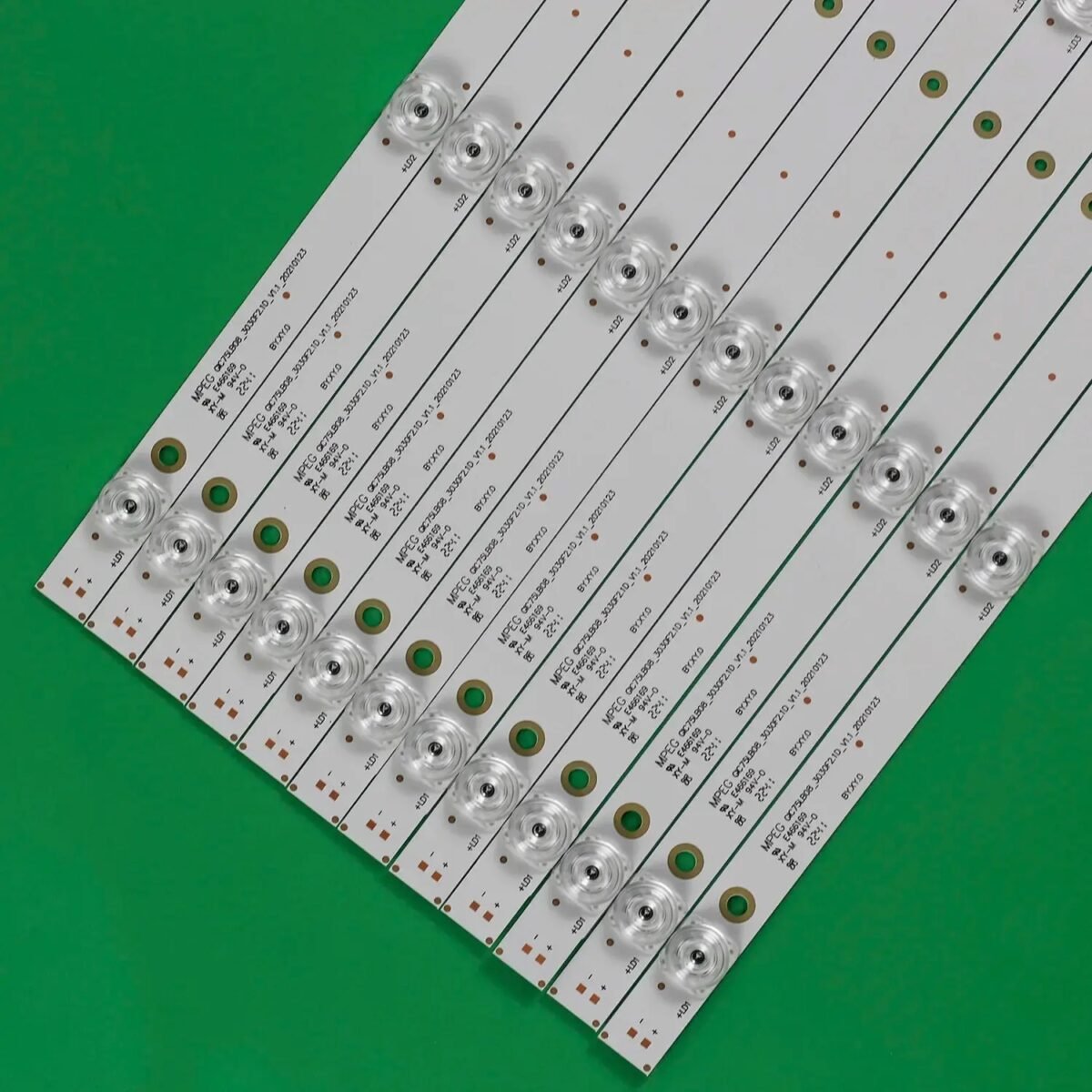 KIT TIRAS DE LED para TCL, 12, 75EB600, 75EP660, 75EP662, 75EP662X1, 75EP663, 75EP663X, 75S421, 75S423, 75S425, 75U6800C, 75S425LAC - Imagen 2